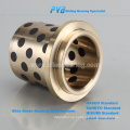 graphite inlaid oiles bearing, bronze guide bearing,500 sliding oilless bearing